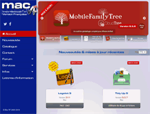 Tablet Screenshot of macvf.fr